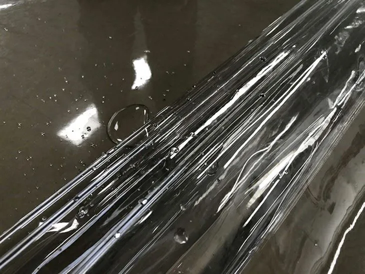 Customized clear pvc waterproof tarpaulin sheet